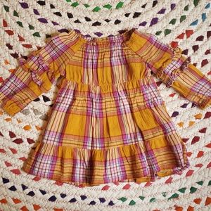 Infant plaid dress